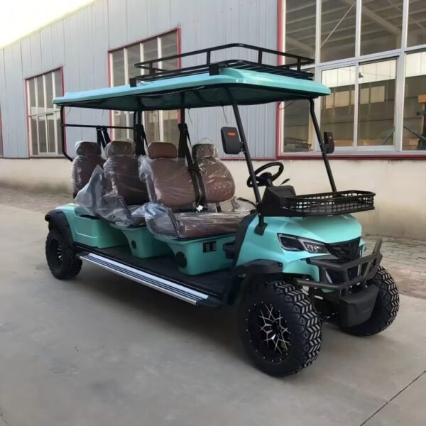Golf Cart 6 Seater Low Speed Vehicle – Thunder Series GT60F
