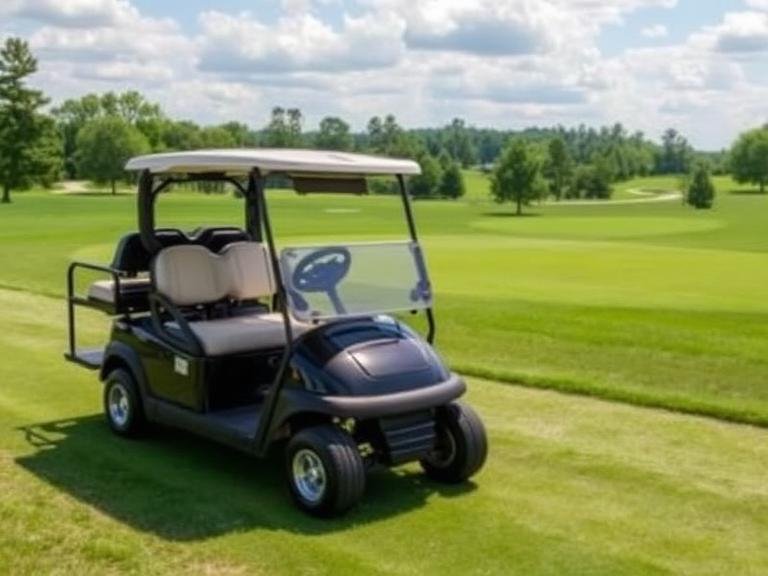 What is the 90 rule for golf carts?