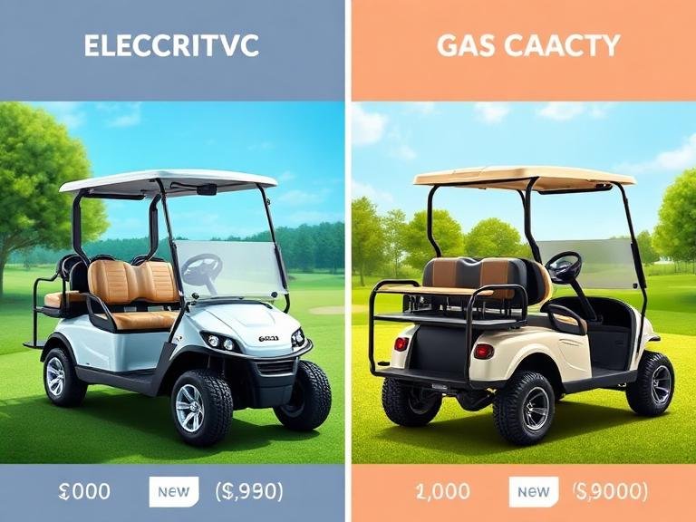 Electric vs. Gas Golf Carts: A Comparison of Speed, Price, and Load Capacity